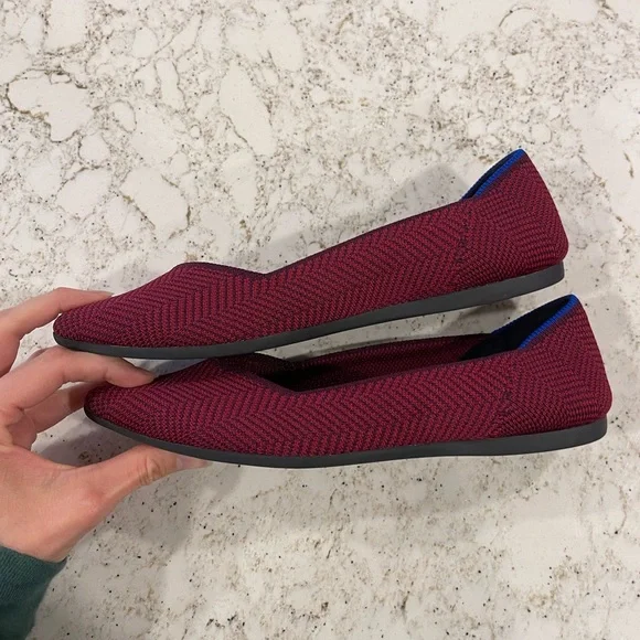 SALE | Rothy’s | Cabernet Herringbone | Flats - Picture 11 of 16